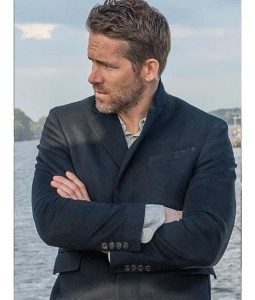 The Hitman’s Bodyguard Michael Bryce Wool Coat
