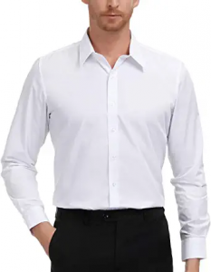 Casual Slim Fit Dress Shirt