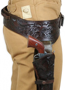 Brown Western Gunman Belt