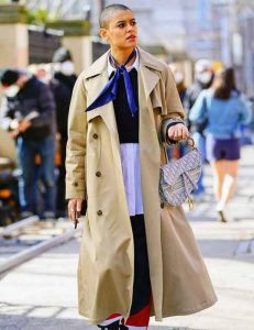 Gossip Girl Jordan Alexander Trench Coat