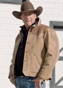  John Dutton Raw Leather Jacket