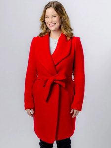 Allie Shaw Christmas in Evergreen Red Coat
