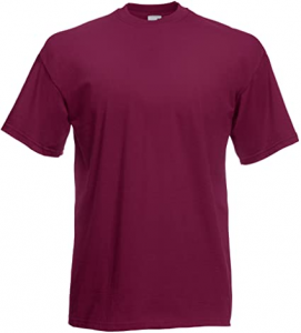 Marty McFly Burgundy T-Shirt