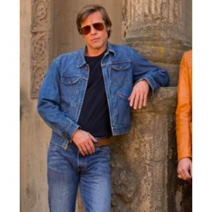 Brad Pitt Jean Jacket