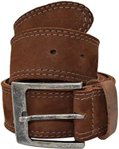 Brown Suede Belt