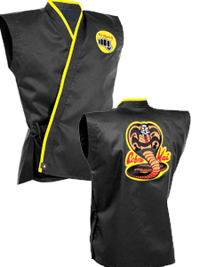 Cobra Kai Black Vest