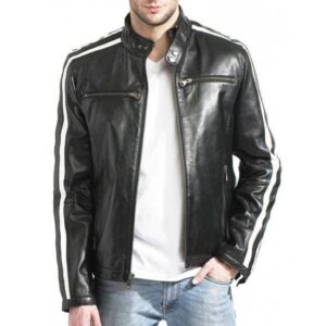 mens-white-striped-desing-biker-style-leather-jacket