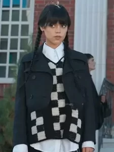 Jenna-Ortega-Tv-Series-Wednesday-Addams-Black-Crop-Coat