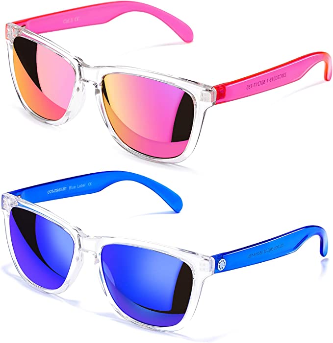 Two Tone Color Shaded 90s Sunglasses for Women 
