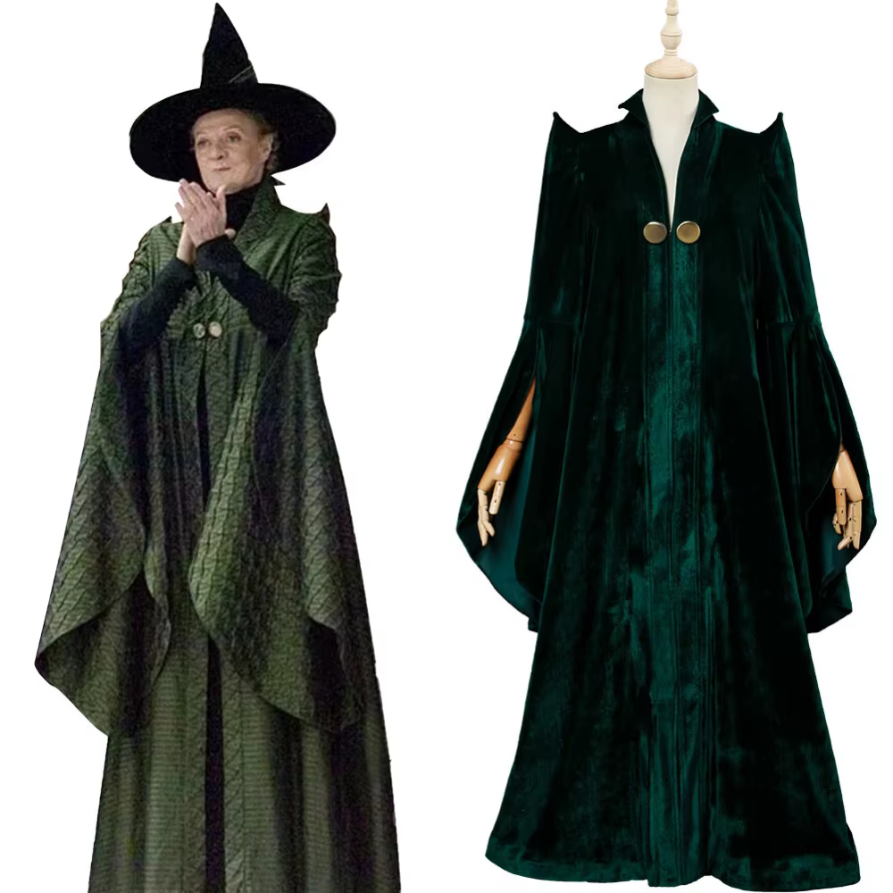 Maggie Smith Harry Potter coat