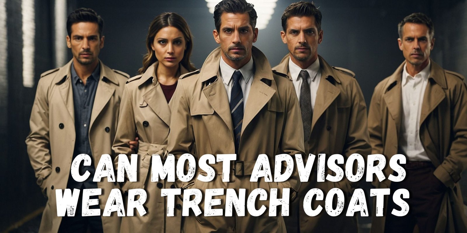 Can Most Advisors Wear Trench Coats | Lerenjack | Blog
