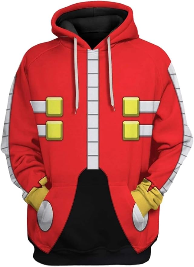 adult dr robotnik hoodie
