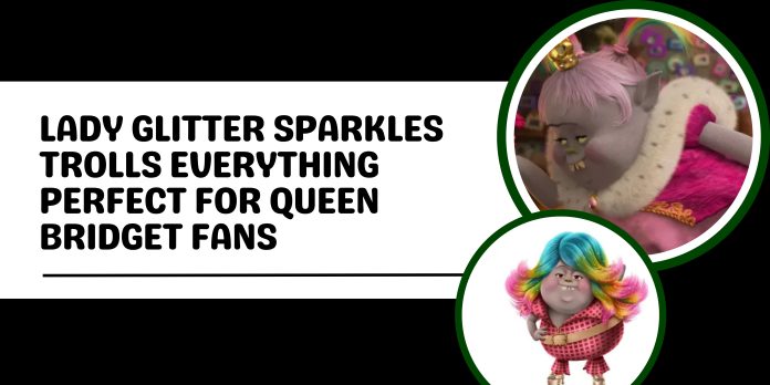 lady glitter sparkles