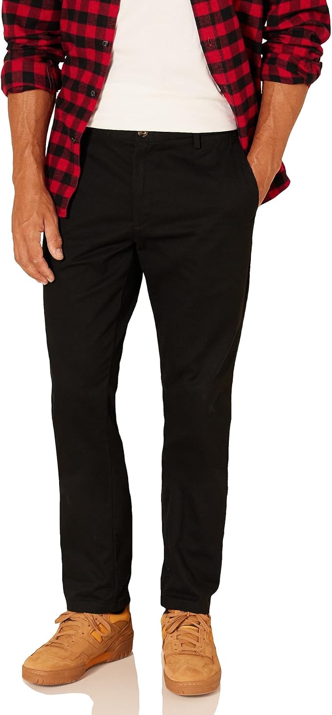 Men’s Black Chino Pants