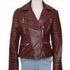 Stylish Stephanie Beatriz Brooklyn Nine - Nine Leather Jacket