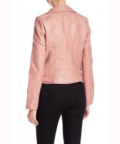 Alternative view of Blue Bloods Hooded Maria Baez Leather Jacket