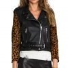 Lucy Hale Pretty Little Liars Biker Black Leather Jacket