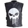 Punisher Frank Castle Quilted Leather Vest