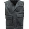 Solo Han Star Wars Return of the Jedi Leather Vest
