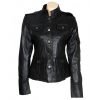 Anne Hathaway Get Smart Agent 99 Leather Jacket