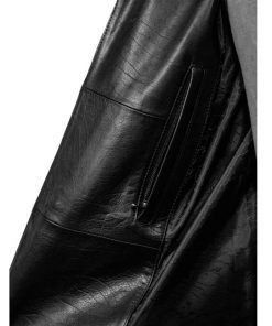 Metal Gear Solid 5 Black Leather Jacket