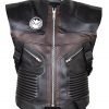 The Avengers Jeremy Renner Hawkeye Leather Vest
