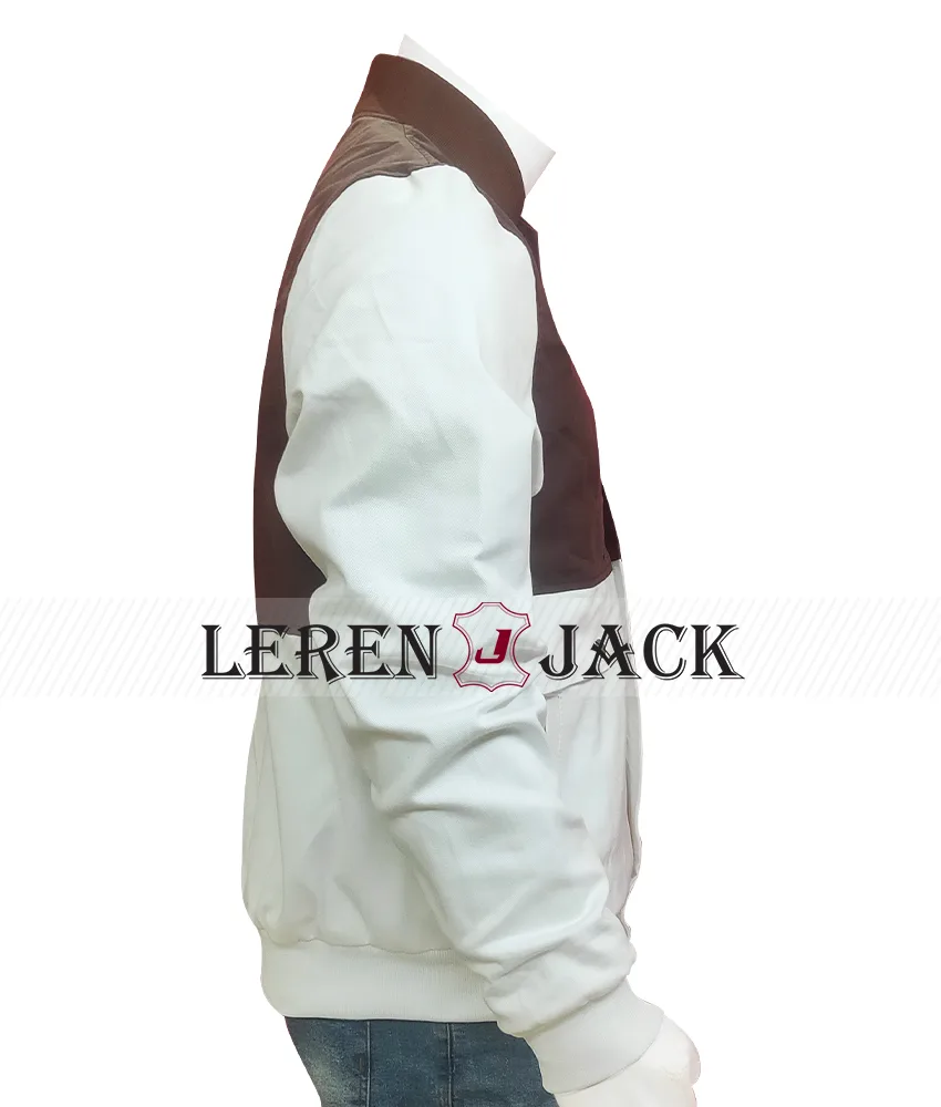 the big bang theory sheldon brown and white jacket