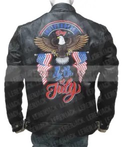 Bald Eagle Leather Jacket
