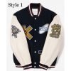 Men’s Varsity College Kenzo Bomber Jacket