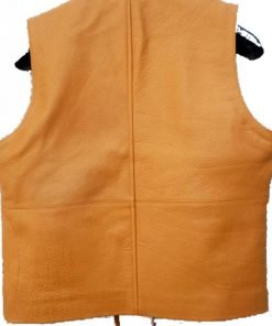 Lorne Greene Bonanza The Silent Killer Leather Vest