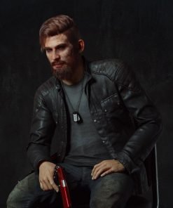 Jacob Seed Far Cry 5 Black Leather Jacket