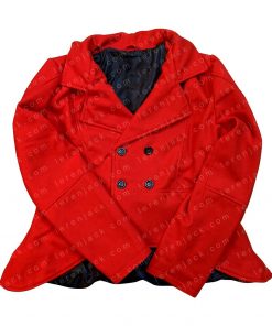 Riverdale Madelaine S3 Petsch Red Wool Frock Coat