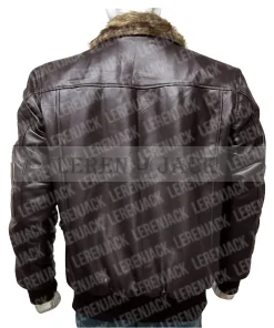Spiderman Homecoming Vulture Brown Leather Jacket