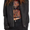 Hailee Steinfeld Love Myself Black Satin Jacket