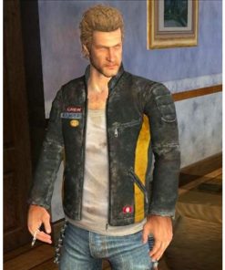 Chuck Greene Dead Rising 3 Biker Leather Jacket
