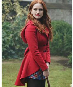 Riverdale Madelaine S3 Petsch Red Wool Frock Coat