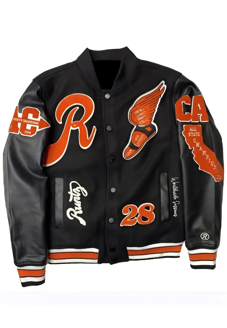 Men's Runtz All County Letterman Bomber Jacket