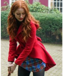 Riverdale Madelaine S3 Petsch Red Wool Frock Coat
