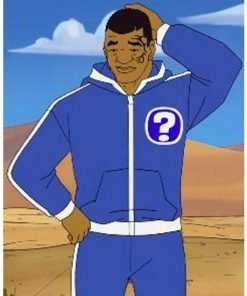 Mysteries Mike Tyson Blue Hoodie