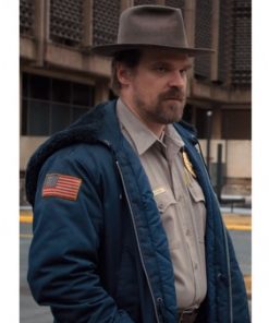 Stranger Things Jim Hopper Blue Hoodie