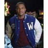 Michael Xavier Christmas Comes Twice Letterman Jacket