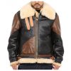 Terminator Salvation Film John Connor Shearling Jacket