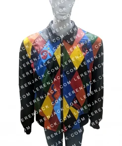 Pelle Pelle Retro Diamond DJ Chubby Chub Leather Jacket