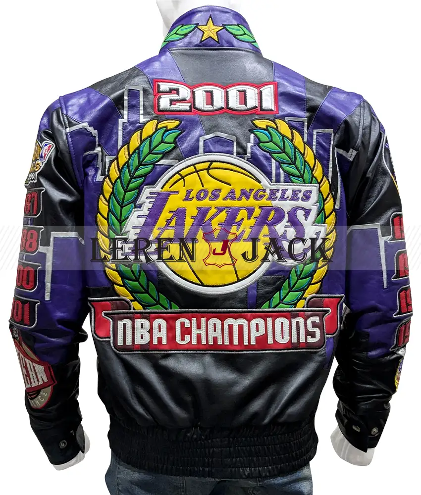 Championship LA Lakers 2001 Back 2 Back Jackets