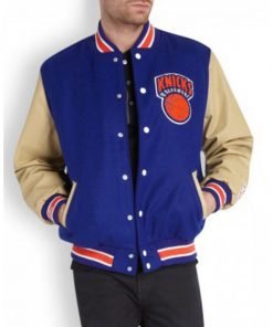 Men's Bomber New York Knicks Varsity Jacket