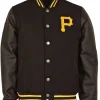 Men’s Pittsburgh Pirates Black Varsity Jacket