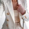 Aline Valerie Lemercier White Blazer