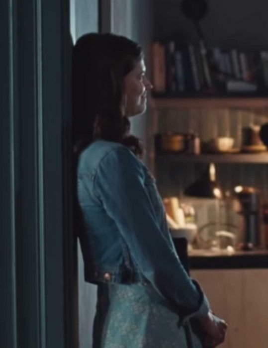 Alison Oliver Conversations with Friends Blue Denim Jacket