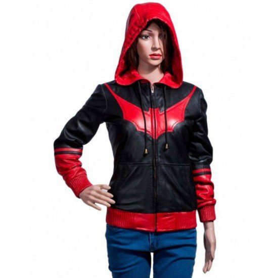 Batwoman Hoodie Katherine Kane Leather Jacket