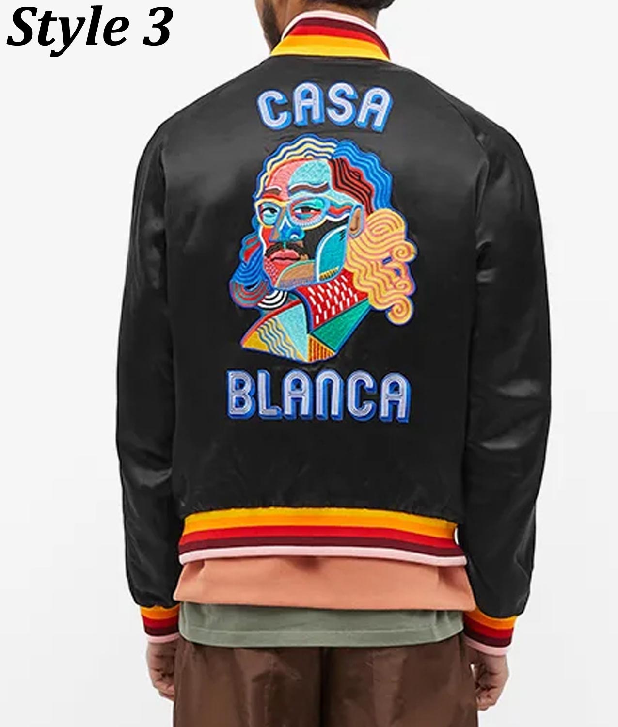 Casablanca Souvenir Bomber Jacket